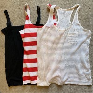 Lot of tank tops-Banana Republic and Loft